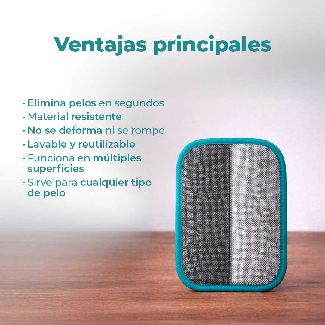 GUANTE QUITA PELOS Y PELUSA DE MASCOTAS-PREMIUM REFORZADO