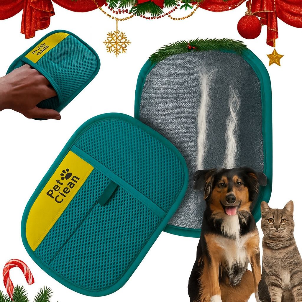 GUANTE QUITA PELOS Y PELUSA DE MASCOTAS-PREMIUM REFORZADO